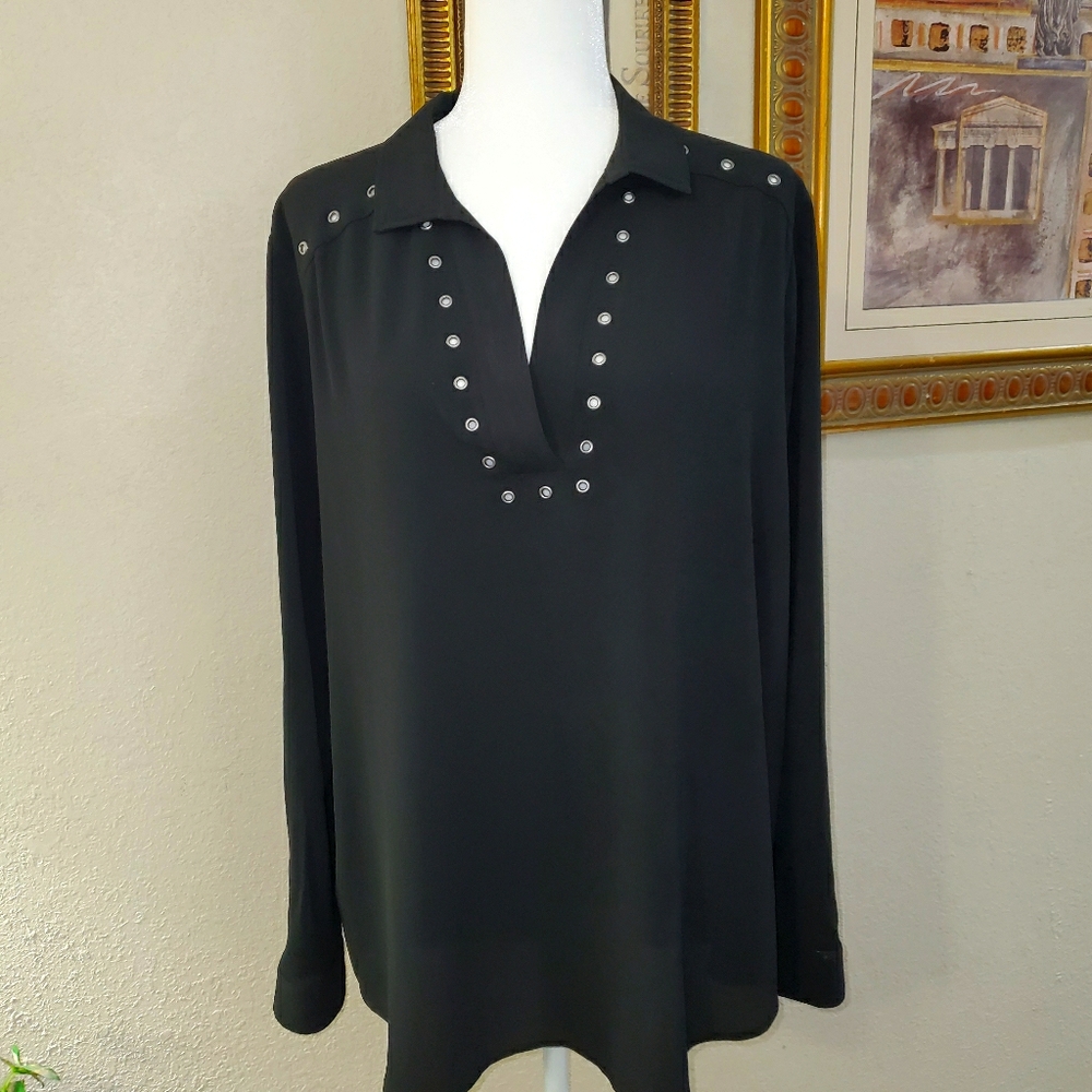 Rock & Republic Black Top Size XL